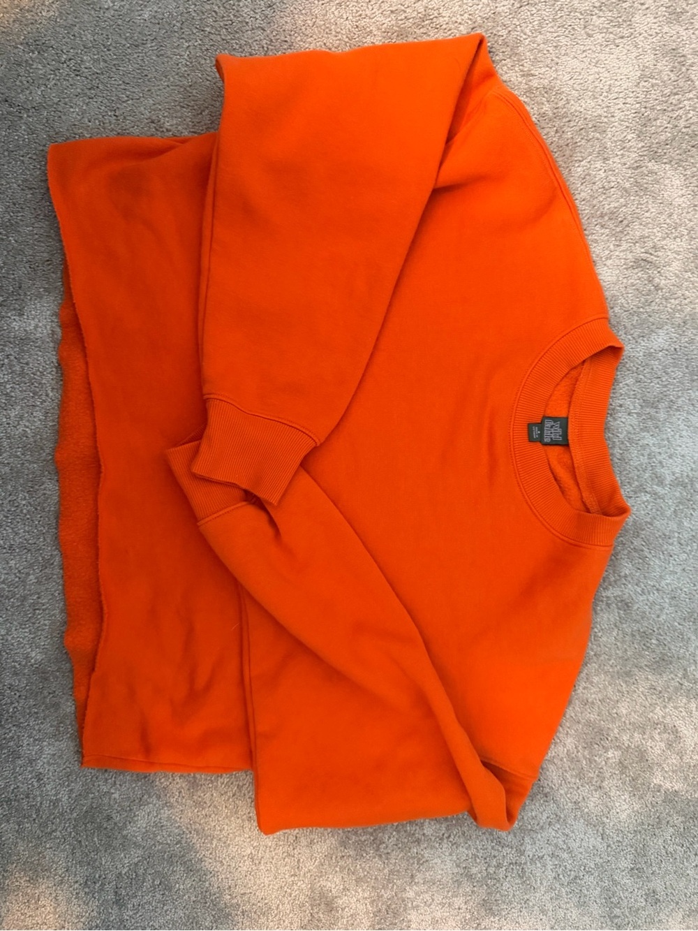 wild fable Orange Crewneck Sweater - Picture 3 of 3